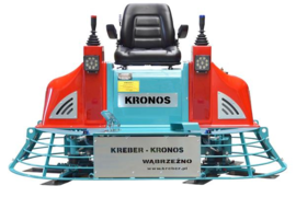 Double-disc self-propelled trowel Kreber K-436-2-THH KRONOS (+sprinkler and lighting)