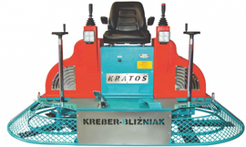 Ride-on trowel Kreber K-446-2-TH ''BLIŹNIAK KRATOS''