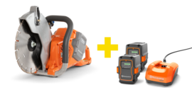 Battery power cutter Husqvarna K540i (2x B220X battery + C500X charger)