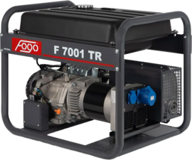 Single phase power generator unit Fogo F 7001 TR (AVR)
