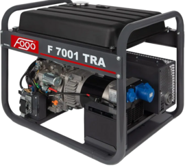 Single phase power generator unit Fogo F 7001 TRA (AVR)