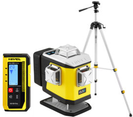 Multi-purpose cross laser Nivel System CL5B (+ tripod SJJ-M1 EX and laser sensor CLS-300 Digital), blue laser
