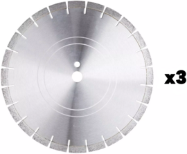 SET – Diamond blade Dr. Schulze SHARK HARD 350 mm (3 pcs)