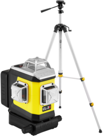 Multi-purpose cross laser Nivel System CLx3R (+ tripod SJJ-M1 EX), red laser