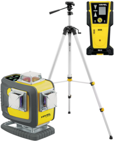 Multi-purpose cross laser Nivel System CL4D-G (+ tripod SJJ-M1 EX, laser sensor CLS-5)