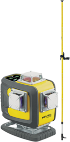 Multi-purpose cross laser Nivel System CL4D-P (+ expansion pole LP-36)