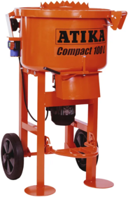 Mixer for dry and viscous materials Atika COMPACT 100