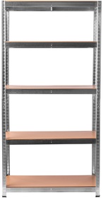 Galvanized silver shelf MDF 4 mm Rino SLF4-173S 150 x 75 x 30 cm