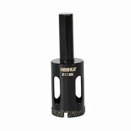 Bihui 22 mm diamond core drill bit for wet drilling