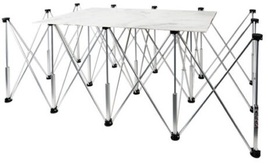Folding tiling table 3x5 feet (221x113x73cm) Bihui LFFT 