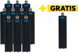 Diamond Drill Bit Tyrolit Premium DDL TGD 62 (set of 10 pieces + 1 free)