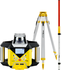 Niwelator laserowy Nivel System NL620R DIGITAL (+ statyw SJJ1, łata LS-24), wiązka czerwona, zasięg 600 m