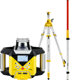 Niwelator laserowy Nivel System NL620R DIGITAL (+ statyw SJJ32, łata LS-24), wiązka czerwona, zasięg 600 m