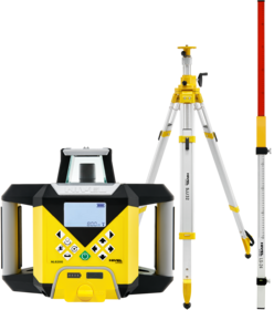 Niwelator laserowy Nivel System NL620G DIGITAL (+ statyw SJJ32, łata LS-24), wiązka zielona, zasięg 600 m