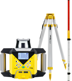 Niwelator laserowy Nivel System NL640G DIGITAL (+ statyw SJJ1, łata LS-24), wiązka zielona, zasięg 600 m