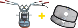 Vacuum hand laying device Probst SPEEDY VS-140/200 (2x suction plate + built-in suction cup for 50 kg plates)