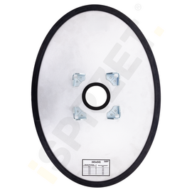Elliptical suction plate Catchshift 200-65/50 for Mickey Mini grabs (65 x 50 cm, 200 kg capacity)
