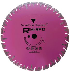 Diamond blade Ntd Standard RIM-RPD 300mm for reinforced concrete and building materials