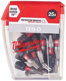 Bit Milwaukee Shockwave CD Tic Tac TX15 (1 sztuka)