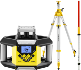 Niwelator laserowy Nivel System NL340R DIGITAL (+ statyw SJJ32, łata LS-24), wiązka czerwona, zasięg 500 m