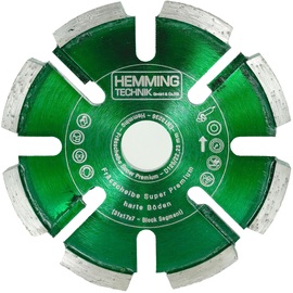 Diamond cutter disc Hemming Technik HE-120 Super Premium ⌀125x17mm (for very hard surfaces)
