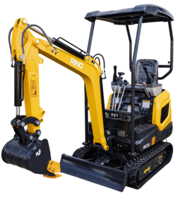 1200 kg Rino XR12 PRO X crawler mini excavator, KOOP 192