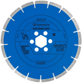 Husqvarna Elite-Shave S V2 255mm Diamond Blade for Smoothing and Grooving Concrete