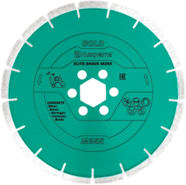 Husqvarna Elite-Shave M V2 255mm Diamond Blade for Smoothing and Grooving Concrete
