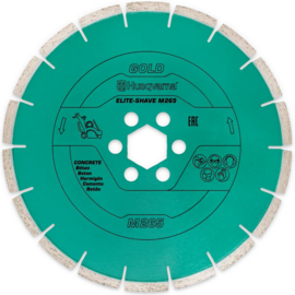 Husqvarna Elite-Shave M V2 265mm Diamond Blade for Smoothing and Grooving Concrete