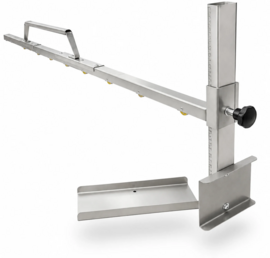 Adjustable Paving Level Attachment up to 10 cm Fixon FlatFix with Roller
