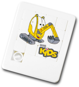 Sliding puzzle - digger Wacker Neuson