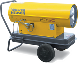 Indirect fired air heater Wacker Neuson HD 50