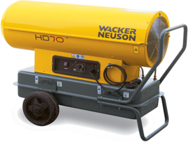 Indirect fired air heater Wacker Neuson HD 70