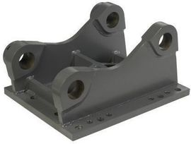 Adaptive plate for Chicago Pneumatic RX6 hydraulic hammer