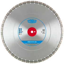 Diamond blade Tyrolit Premium FSX-C3 750 x 4,4 mm, 35/25,4 mm