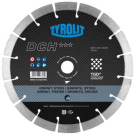 Tarcza diamentowa Tyrolit Premium DCH TGD 300 mm do betonu, granitu, gnejsu i ceramiki (szerokość 2,6 mm, otwór montażowy 25,4 mm)