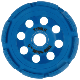 Tarcza szlifierska Tyrolit Standard DGU Single row 100 mm do betonu i kamienia naturalnego (szerokość 18 mm)