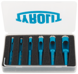Drill kit Tyrolit Premium DDT Ø 5-14 mm