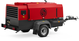Screw compressor on the chassis Chicago Pneumatic CPS 11-14