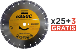 Diamond blade Atlas Copco E350C 350 mm (25 psc + 3 free)