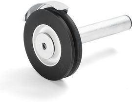 Offset pulley, round tube for Husqvarna CS 2512, CS 10 wire saw
