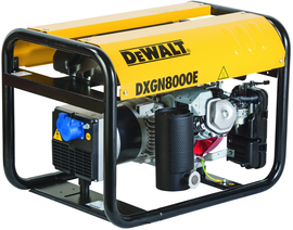 Single phase power generator unit DeWalt DXGN 8000E AVR
