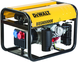 Three phase power generator unit DeWalt DXGN 8000E AVR
