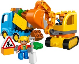 Truck & tracked excavator LEGO Duplo
