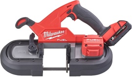 Pilarka taśmowa Milwaukee M18 FBS85-202C (+ 2x akumulator 2 Ah + ładowarka + walizka)