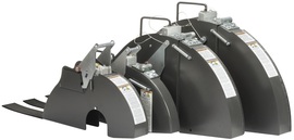 Slip-on blade guard for Husqvarna FS 4800 D floor saw (750 mm)