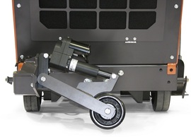 Factory installed fifth wheel kit without weight bracket kit for Husqvarna FS 7000 D floor saw