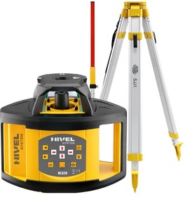 Laser level Nivel System NL520 (+ tripod + laser stave)