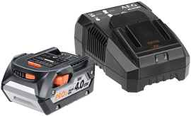 Battery 4 Ah with charger AEG PowerTools SET L1840AL