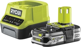 Battery 1.5 Ah and charger Ryobi RC18120-115